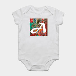 Alphabeth, letter A Baby Bodysuit